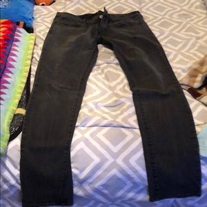 American Eagle distressed skinny jeans
